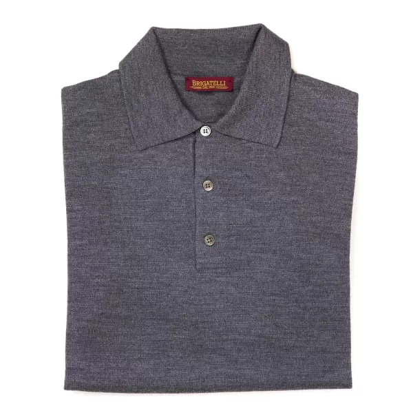 Brigatelli seit 1922 Brigatelli Dal 1922 Per Michael Jondral: Gestricktes Poloshirt Aus Feinstem M* Strickwaren