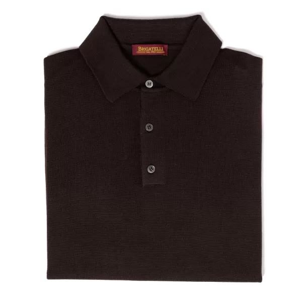 Brigatelli seit 1922 Brigatelli Dal 1922 Per Michael Jondral: Gestricktes Poloshirt Im Feinsten Me* Strickwaren