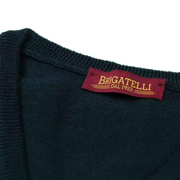 Brigatelli seit 1922 Brigatelli Dal 1922 Per Michael Jondral: V-Pullover Aus Feinstem Mer* Strickwaren