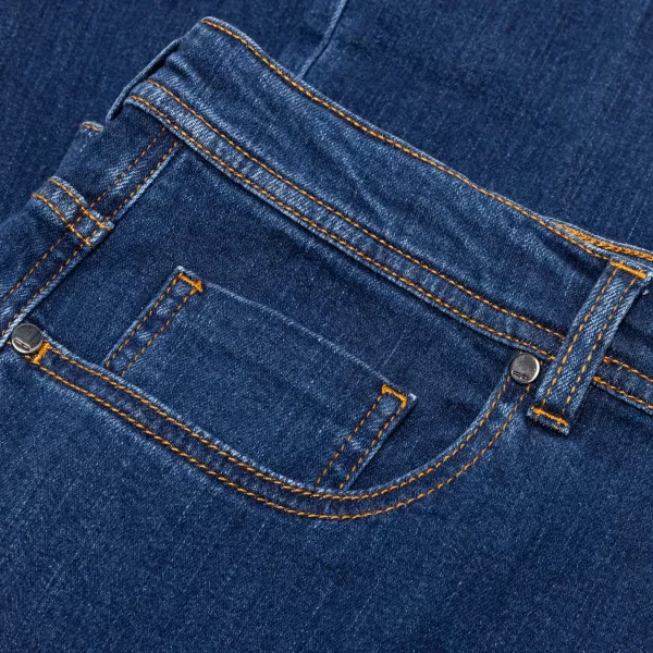 Cesare Attolini Ca Exklusiv Fur Mj: Luxus-Jeans „Soft-Denim" Aus Weicher Baumwolle M* Denim