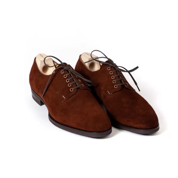 Saint Crispin's Derby „Blucher" Aus Rostfarbenem Wildleder* Mto