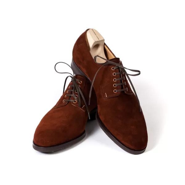 Saint Crispin's Derby „Blucher" Aus Rostfarbenem Wildleder* Mto