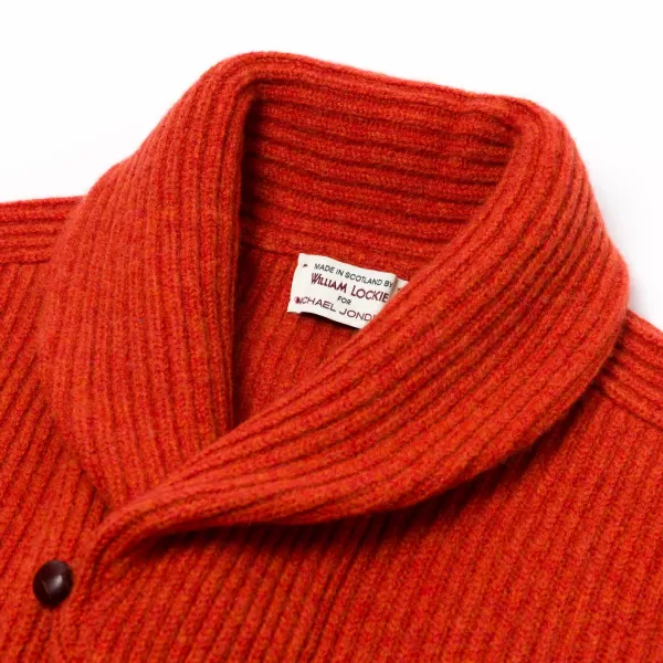 William Lockie Exklusiv Bei Mj: Schal-Cardigan „Iconic Shawl" Aus Der Fi* Strickwaren