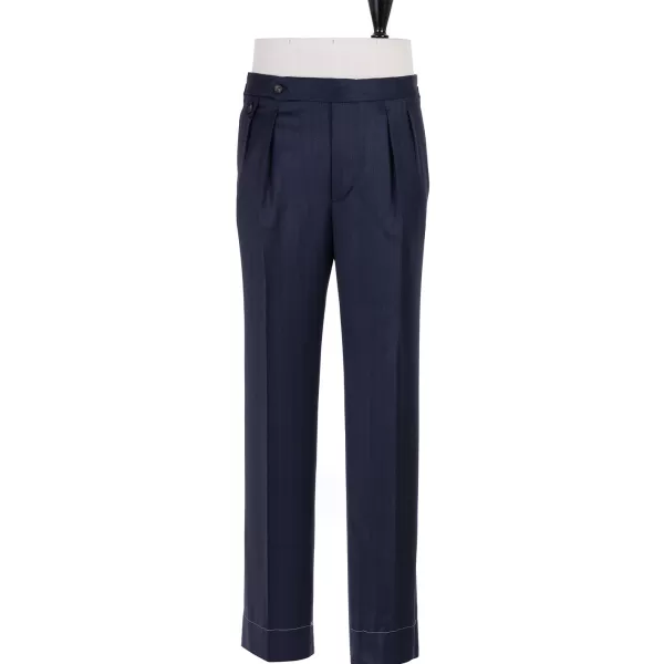 Rota Sartorial Exklusiv Fur Michael Jondral: Hose „New York" Mit Zwei Falten R* Hose