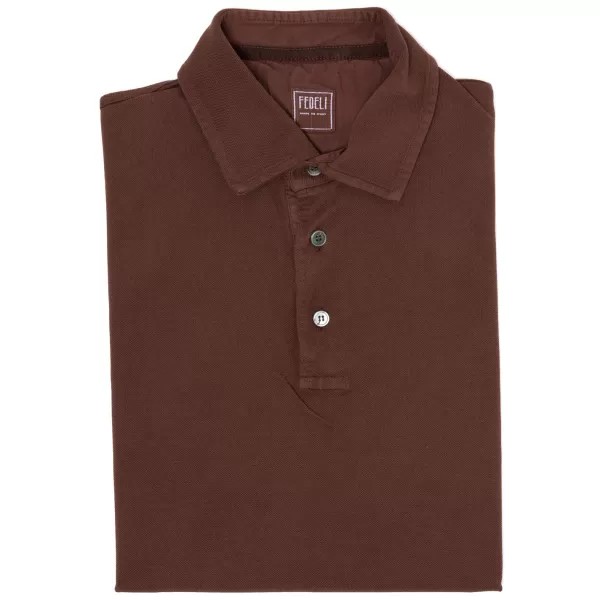 Fedeli Exklusiv Fur Michael Jondral: Longsleeve-Polo „North" Aus Reiner Giza-* Poloshirts Langarm