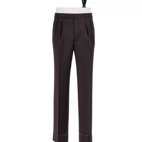 Rota Sartorial Exklusiv Fur Michael Jondral: „New York"-Hose Mit Zwei Falten -* Hose