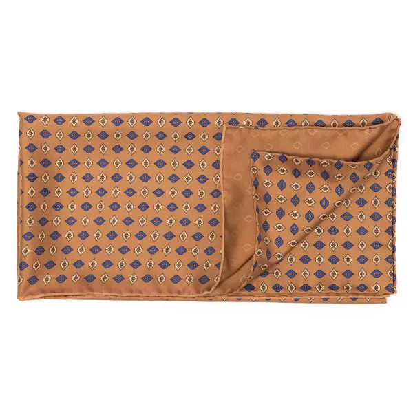 Cesare Attolini Foulard-Halstuch „Cornici Barocche" Aus Reiner Englischer Seide* Schals