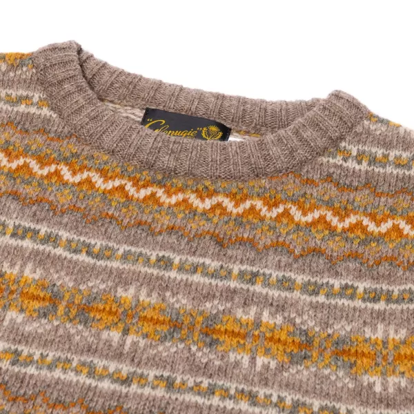 Glenugie Exclusive X Mj: Pullover „Fairisle Roundneck Jumper" Aus Reiner Wolle* Strickwaren