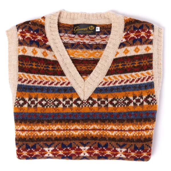 Glenugie Exclusive X Mj: Pullover „Fairisle Slipover" Aus Reiner Wolle Rein* Strickwaren