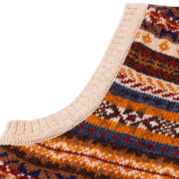 Glenugie Exclusive X Mj: Pullover „Fairisle Slipover" Aus Reiner Wolle Rein* Strickwaren
