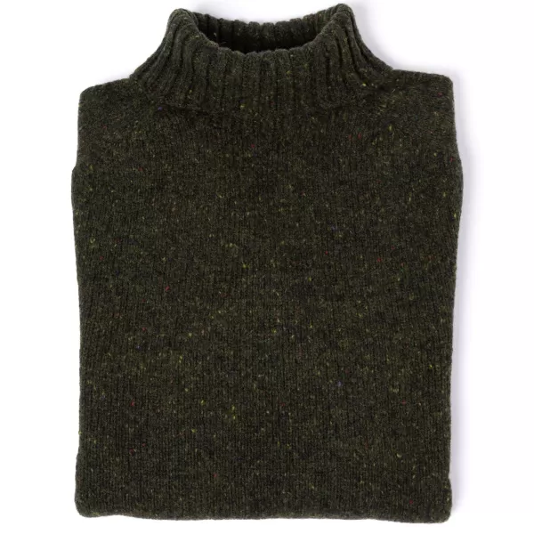 Glenugie X Mj: Pullover „Donegal Polo Jumper" Aus Reiner Wolle Supersoft Lam* Strickwaren