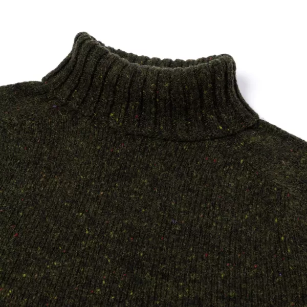Glenugie X Mj: Pullover „Donegal Polo Jumper" Aus Reiner Wolle Supersoft Lam* Strickwaren