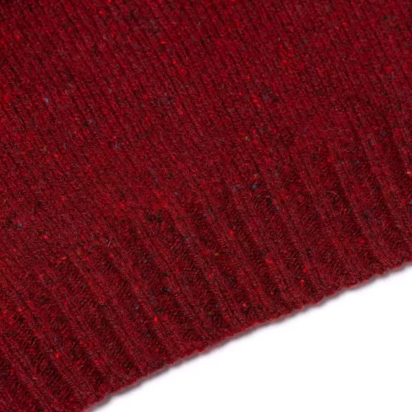 Glenugie X Mj: Pullover „Donegal Polo Jumper" Aus Reiner Wolle Supersoft Lam* Strickwaren