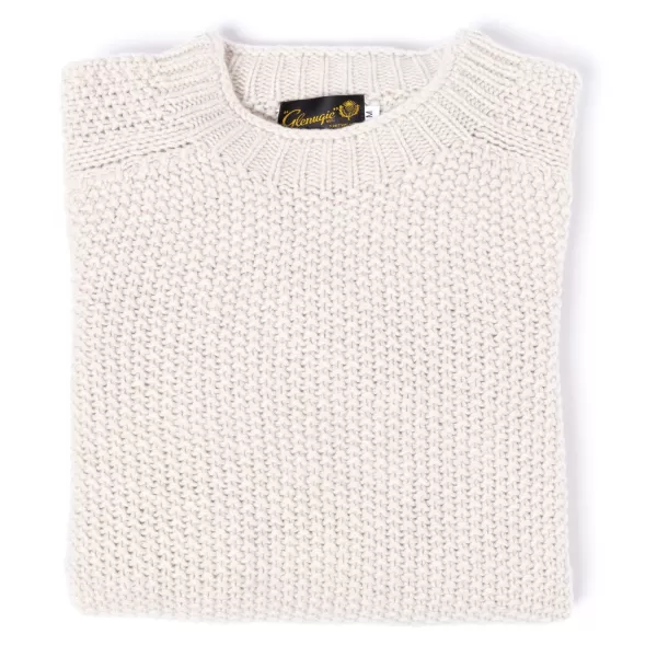 Glenugie X Mj: Pullover „Gstaad Vintage Ski" Aus Reiner Wolle 4-Lagiger Supersof* Strickwaren