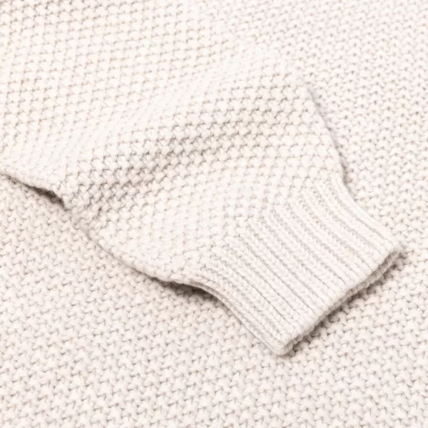 Glenugie X Mj: Pullover „Gstaad Vintage Ski" Aus Reiner Wolle 4-Lagiger Supersof* Strickwaren