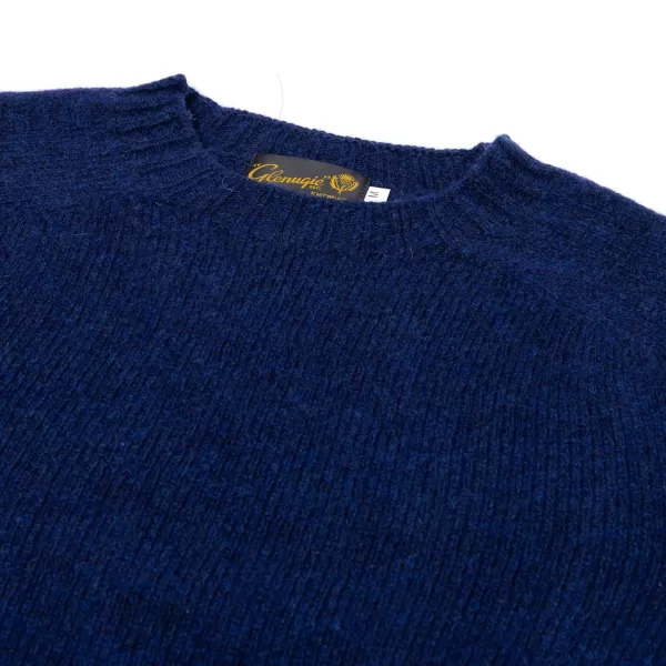 Glenugie X Mj: Rundpullover Aus Reiner Wolle Reiner, Weicher Shetland-Stoff* Strickwaren