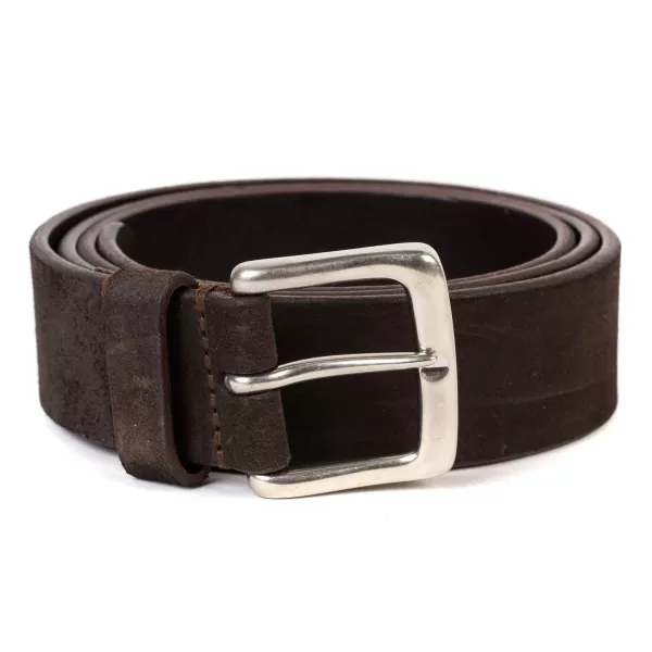 Felisi Gürtel "Vintage Suede" Aus Dunkelbraunem Wildleder - Handarbeit* Gürtel