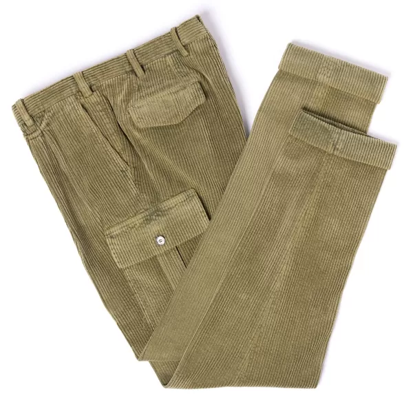 Ich Capresi I Capresi X Mj: Cargohose „Vesuvio" Aus Gewaschenem Baumwollcord* Hose