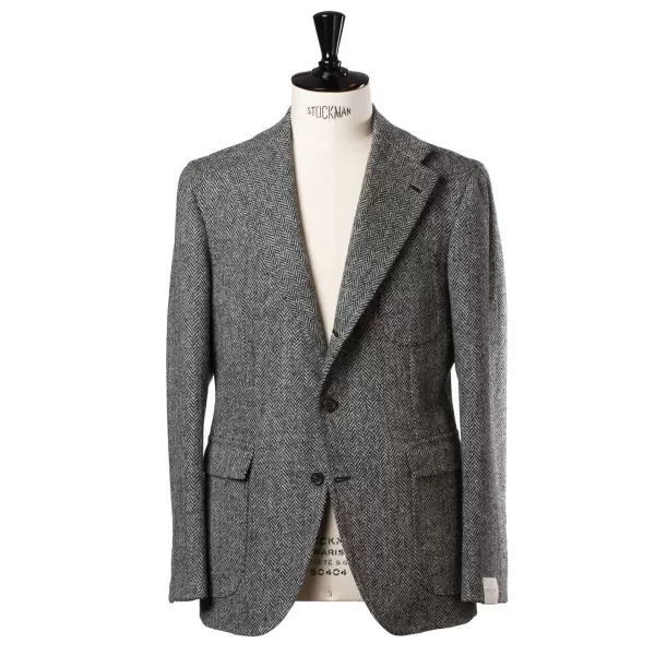 Orazio Luciano Jacke „Cool King" Aus Original Harris Tweed Reine Handarbeit* Anzugjacke