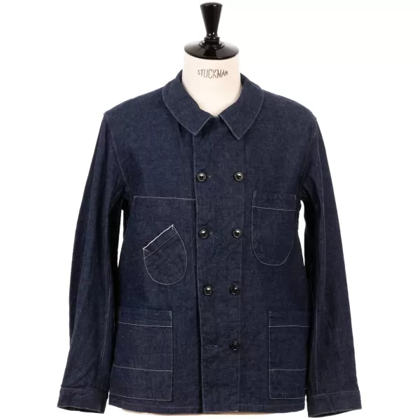 Kohärenz Jacke „Kees" Aus Japanischem Selvedge-Logger-Denim* Das Beste Aus Japan