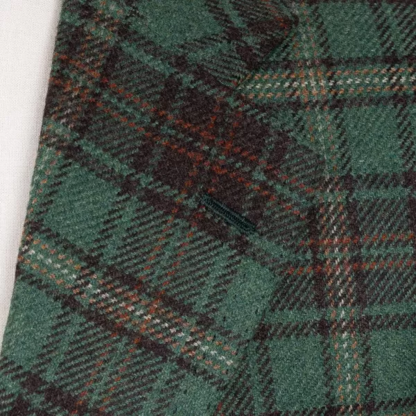 Cesare Attolini Jacke „Nuovo Tartan" Aus Reinem Kaschmir Reine Handarbeit* Anzugjacke