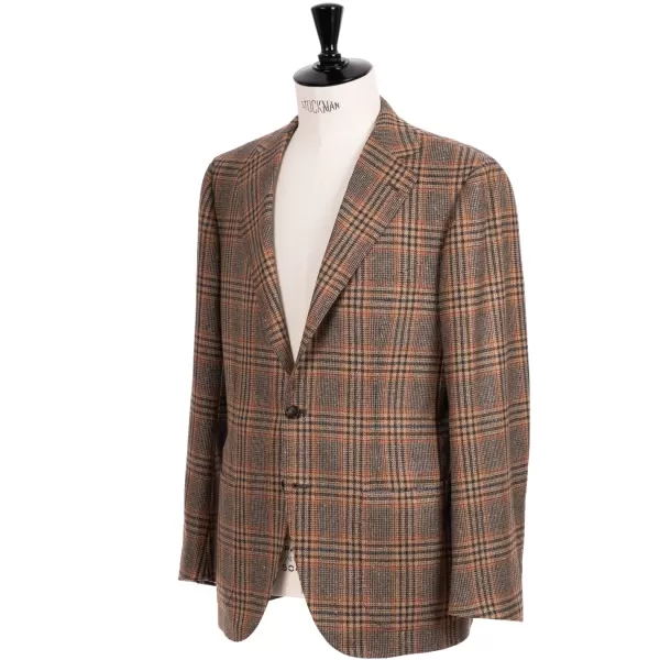 Cesare Attolini Jacke „Terra Di Galles" Aus Kaschmir Und Seide Reine Handarbeit* Anzugjacke