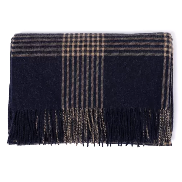 Joshua Ellis X Mj: Karierte Decke „New Home Plaid" Aus Lammwolle Und Alp* Freizeitkleidung