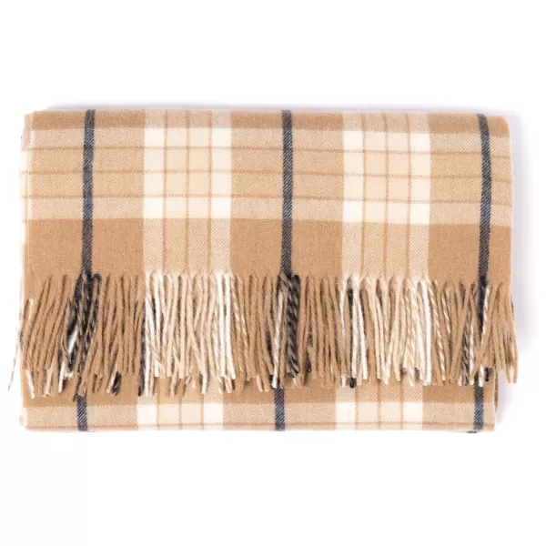 Joshua Ellis X Mj: Karierte Decke „New Home Plaid" Aus Lammwolle Und Alp* Freizeitkleidung