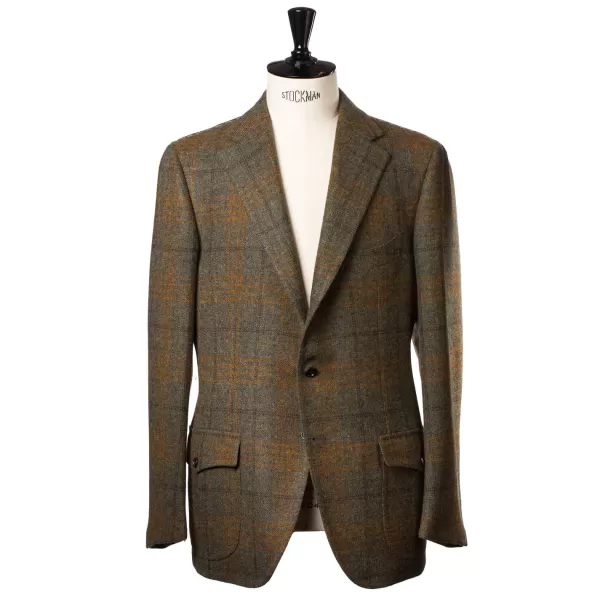 Cesare Attolini Limited Edition: Jacke „Luxury Hunter" Aus Reiner Wolle Von Fox Bro* Anzugjacke