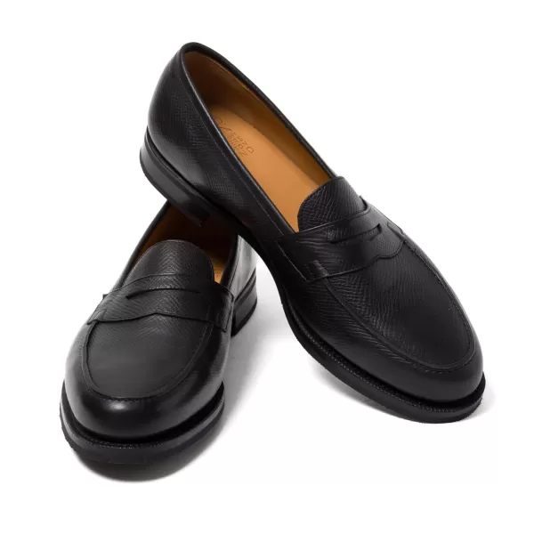 Edward Green Limitierte Auflage: Duke Loafer „The Grain Winter-Windsor" In Franzosischem Wachs-* S