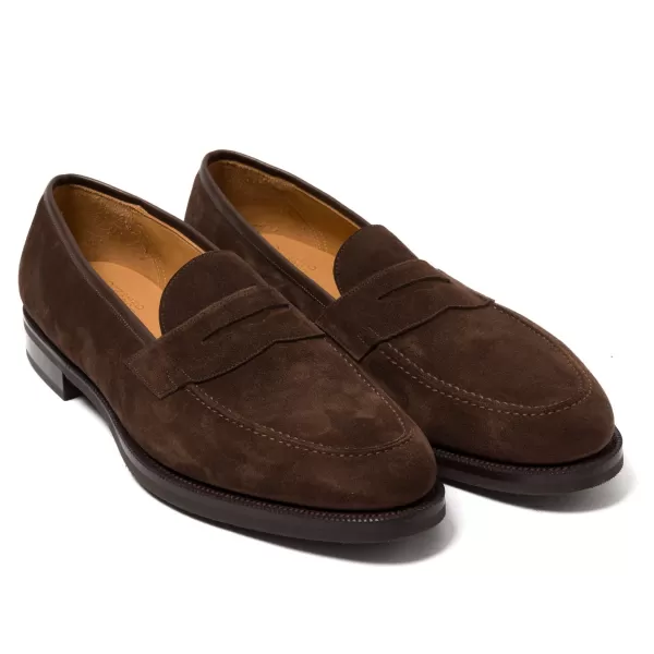Edward Green Limitierte Auflage: Duke Loafer „The Suede Winter-Windsor" Im Italienischen Sue* S