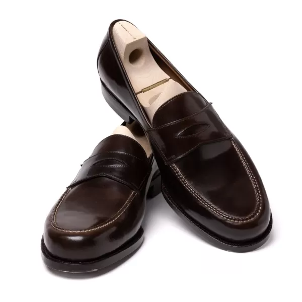 Saint Crispin's Limitierte Auflage: Loafer „American Casual Penny" Aus Original Horwe* S