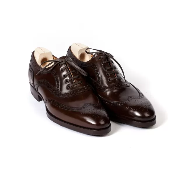 Saint Crispin's Limitierte Auflage: Oxford Brogue „American" Aus Original Horween Shell Cordovan* Mto