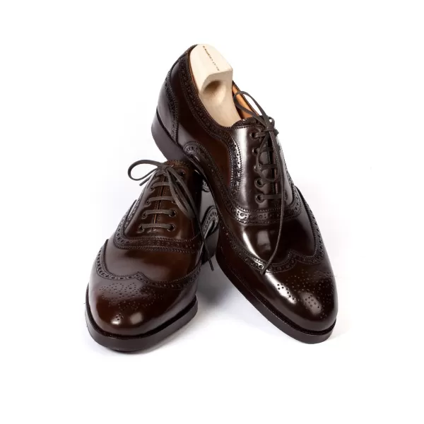 Saint Crispin's Limitierte Auflage: Oxford Brogue „American" Aus Original Horween Shell Cordovan* Mto