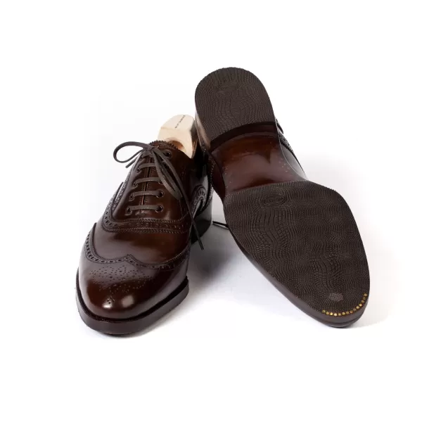 Saint Crispin's Limitierte Auflage: Oxford Brogue „American" Aus Original Horween Shell Cordovan* Mto