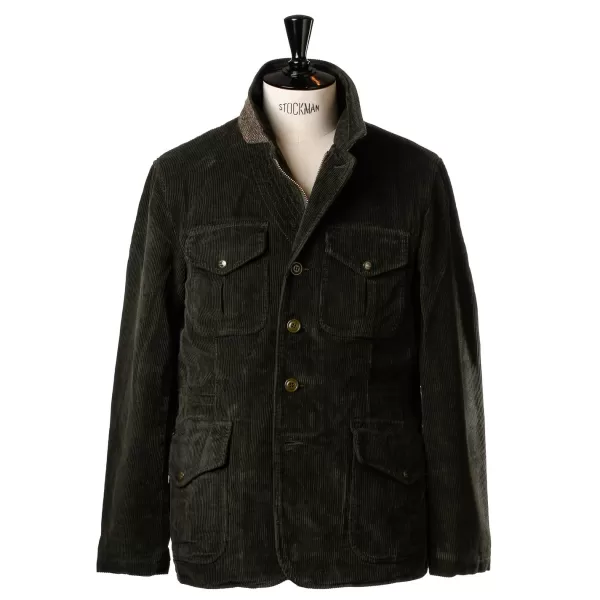 Ceccarelli-Manufaktur Manifattura Ceccarelli X Mj - Feldjacke „Alligator" Aus Baumwolle C* Jacken