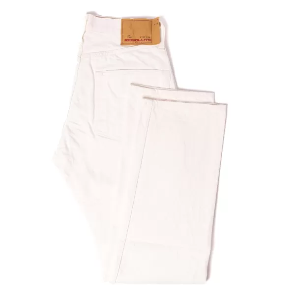 Entschlossen Resolute X Mj: Limited Edition 710 Original White Japan Denim* Das Beste Aus Japan