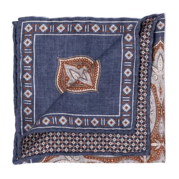 Manufaktur Rosi Rosi Collection X Mj: Einstecktuch „Paisley Square Double Print" In P* Taschentücher