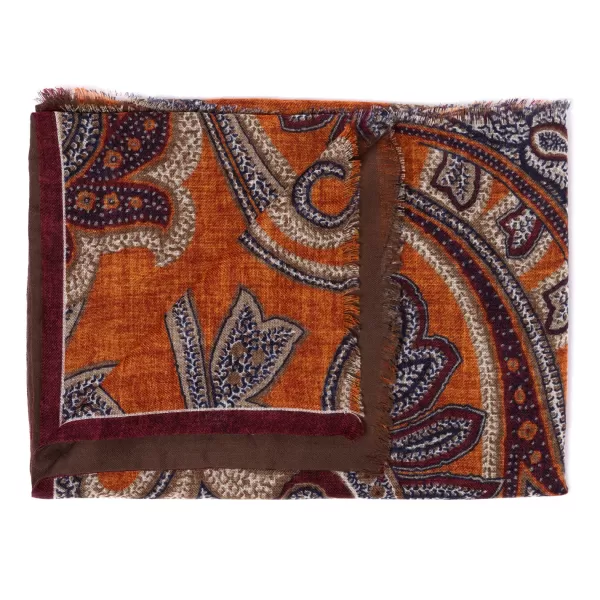 Manufaktur Rosi Rosi Collection X Mj: Schlauchschal „Giant Paisley" Aus Modal Und Kaschmir* Schals