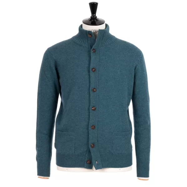 William Lockie Strickjacke „Lakeland Turtle" Aus 2-Lagiger Geelong-Lammwolle* Strickwaren