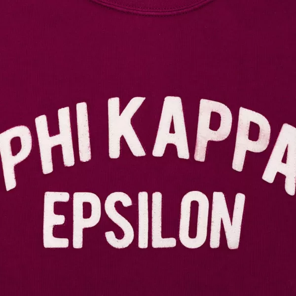 Sonderangebote X MJ Wild Donkey X Mj: Sweatshirt Mit Vintage-Buchstaben „Phi Kappa Epsi".* Pullover + T-Shirts