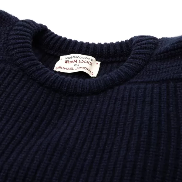 William Lockie Exclusive X Mj: Pullover „Luxury Saddle Crew"* Strickwaren